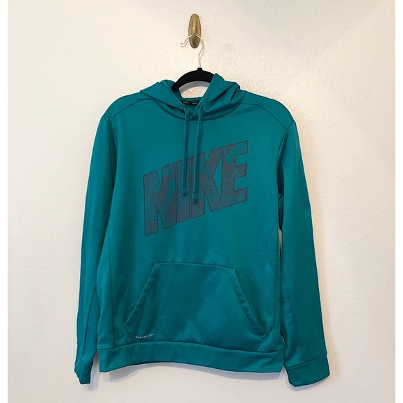 purple and teal nike hoodie